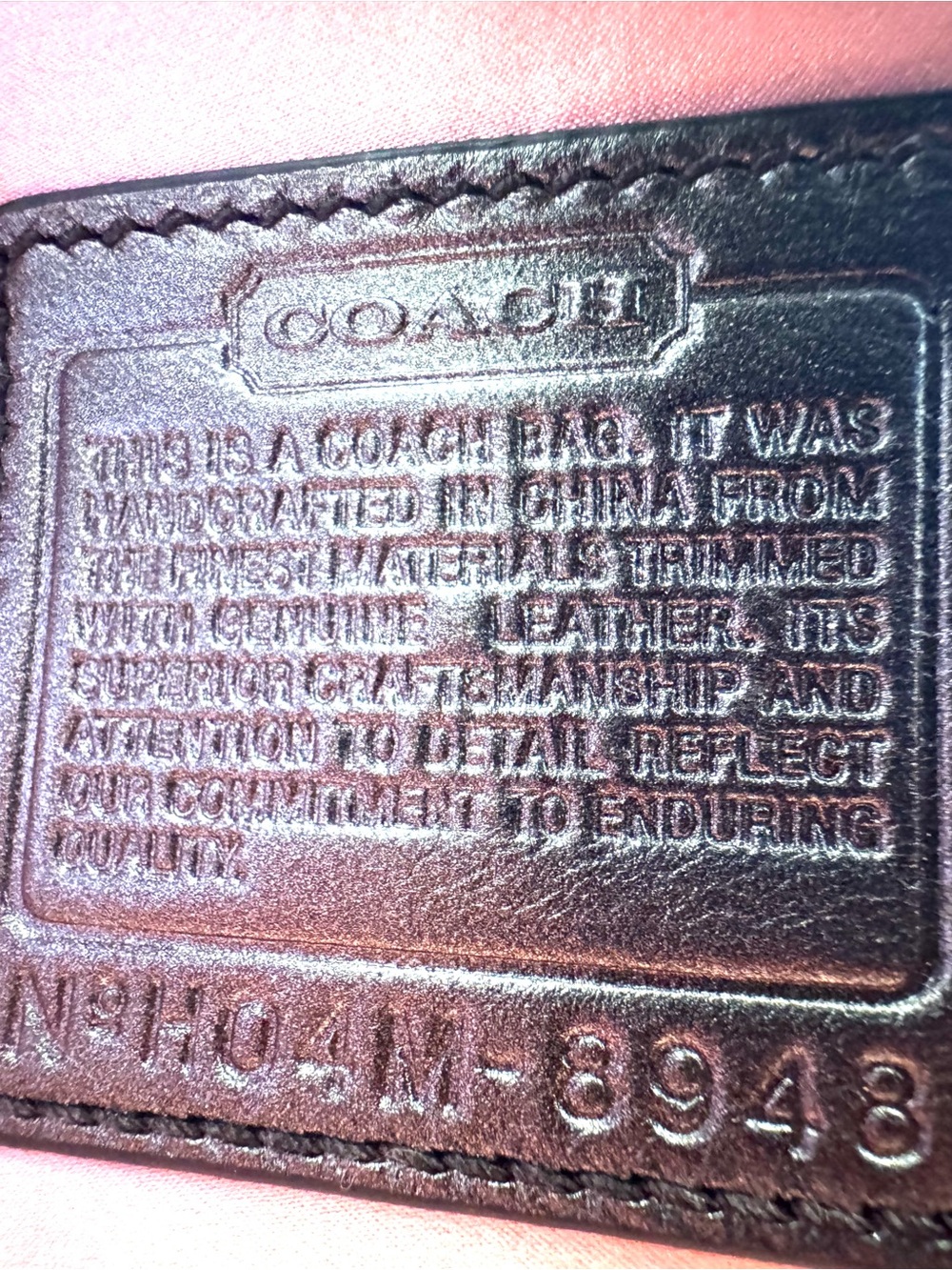 Coach Optic Signature Kisslock Pouch 8948 - Picture 2 of 4